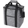 Felta GRS recycled felt bottle cooler bag 21L, Grey