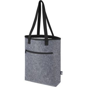 Felta GRS recycled felt cooler tote bag 12L, Grey (Cooler bags)