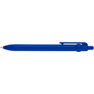 Fidget recycled plastic ballpoint pen (black ink), Royal blu (Plastic pen)