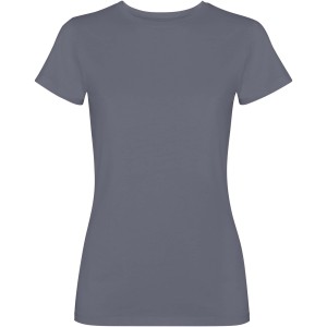 Fiyi short sleeve women's t-shirt, Dark grey
