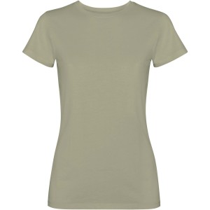 Fiyi short sleeve women's t-shirt, Khaki