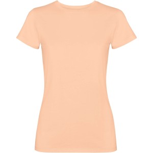 Fiyi short sleeve women's t-shirt, Light orange