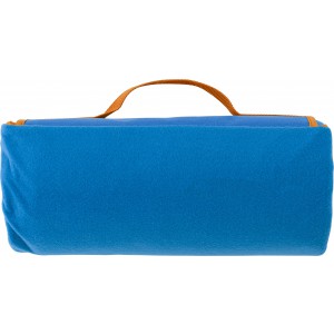 Fleece (150 gr/m2) picnic blanket Danielle, light blue (Blanket)