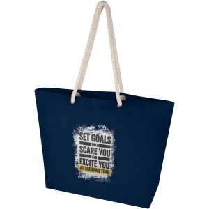 Florida 270 g/m2 GRS recycled beach tote bag 18L, Navy (Calendars)