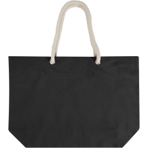 Florida 270 g/m2 GRS recycled beach tote bag 18L, Solid blac (Calendars)