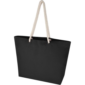 Florida 270 g/m2 GRS recycled beach tote bag 18L, Solid blac (Calendars)