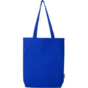 Florida 270 g/m2 GRS recycled tote bag 10L, Royal blue (Shopping bags)