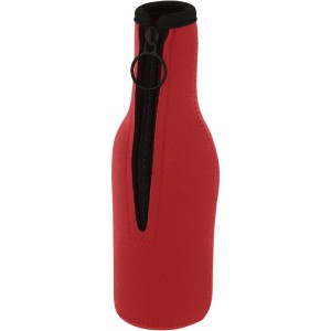 Fris recycled neoprene bottle sleeve holder, Red (Cooler bags)