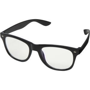 GazeGuard anti blue light glasses, Solid black (Photo accessories)