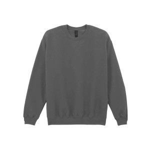 SOFTSTYLE<sup>&reg;</sup> MIDWEIGHT FLEECE ADULT CREWNECK, Charcoal