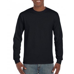 ULTRA COTTON<sup>&trade;</sup> ADULT LONG SLEEVE T-SHIRT, Black
