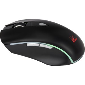 Gleam light-up mouse, Solid black (Office desk equipment)