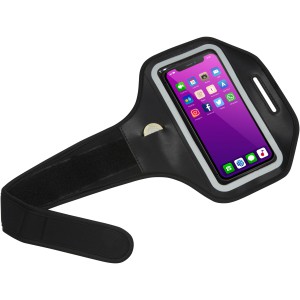 Haile reflective smartphone bracelet with transparent cover, (Sports equipment)