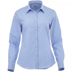 Hamell long sleeve ladies shirt, Light blue (shirt)