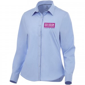 Hamell long sleeve ladies shirt, Light blue (shirt)