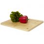 Harp bamboo cutting board, Natural