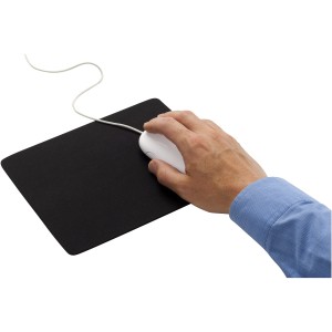 Heli flexible mouse pad, solid black (Office desk equipment)