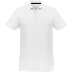 Helios mens polo, White, S (Polo shirt, 90-100% cotton)