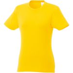 Heros short sleeve women's t-shirt, Yellow (3802910)