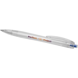 Honhua recycled PET ballpoint pen, Royal blue (Plastic pen)