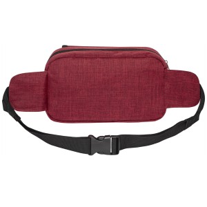 Hoss fanny pack, Heather dark red (Waist bags)