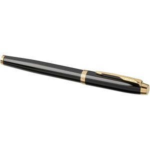 IM professional rollerball pen, solid black,Gold (Fountain-pen, rollerball)