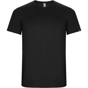 Imola short sleeve men's sports t-shirt, Black