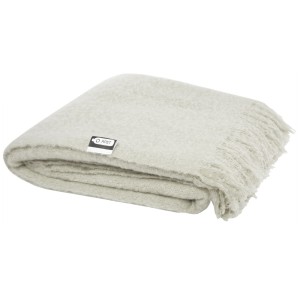 Ivy RPET mohair blanket, Light grey (Blanket)