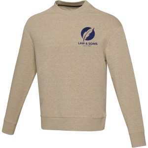 Jet unisex Aware(tm) recycled crewneck sweater, Oatmeal (Pullovers)