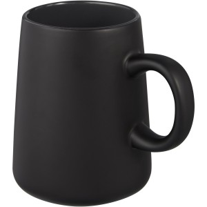 Joe 450 ml ceramic mug, Solid black (Mugs)