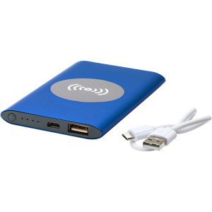 Juice 4000mAh wireless powerbank, Royal blue (Powerbanks)