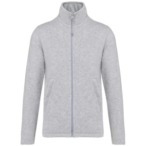 FALCO - FULL ZIP MICROFLEECE JACKET, Ash Heather