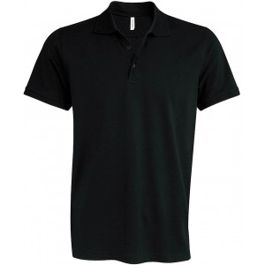 MIKE - MEN'S SHORT-SLEEVED POLO SHIRT, Black