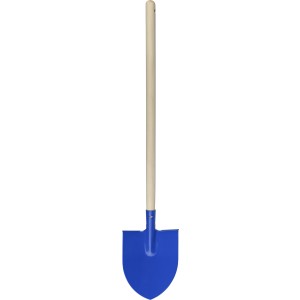 Wooden garden shovel Marigold, cobalt blue