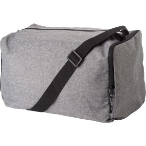 300D Two Tone duffle bag Corwin, Grey/Silver