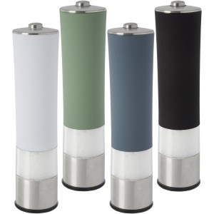 Kirkenes electric salt or pepper mill, Solid black (Metal kitchen equipments)