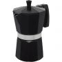 Kone 600 ml mocha coffee maker, Solid black, Silver