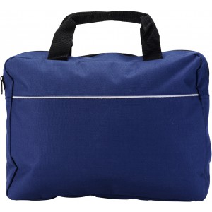 Polyester (600D) document bag Niam, blue