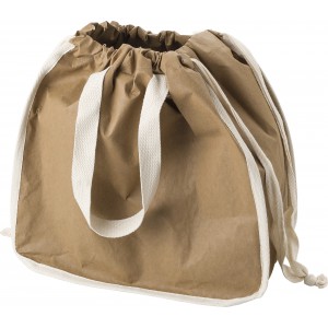 Kraft paper shopping bag Emery, brown (Shopping bags)