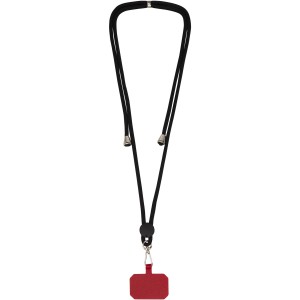 Kubi phone lanyard, Red (Lanyard, armband, badge holder)