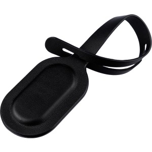 Recycled PU tag Kaia, black