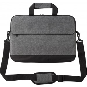 Polyester (600D) laptop bag Seraphina, grey