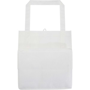 Liberty GRS recycled non-woven bottom board tote bag 29L, Wh (Shopping bags)