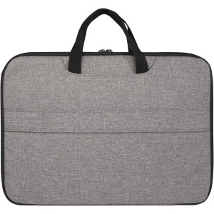 Libra 2-in-1 GRS recycled laptop case 3L, Heather grey (Laptop & Conference bags)