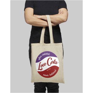 Madras 140 g/m2 cotton tote bag, Grey (cotton bag)