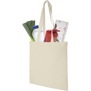 Madras 140 g/m2 cotton tote bag, Natural (cotton bag)