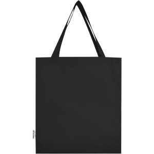 Madras 140 g/m2 GRS recycled cotton gusset tote bag, Solid b (Shopping bags)