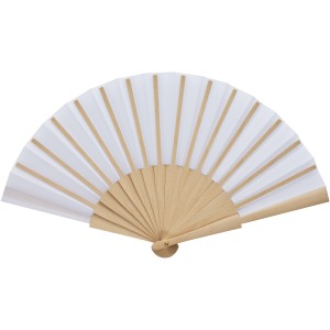 Manuela hand fan, White (Fan)