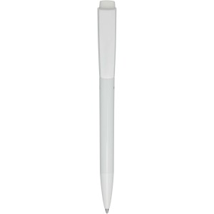 Martha recycled plastic ballpoint pen, White