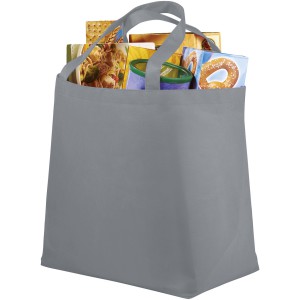 Maryville non-woven shopping tote bag, Grey (Shoulder bags)